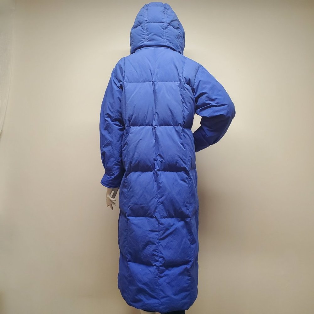 Eddie Bauer Vintage Down Commuter Puffer Coat Hood - Picture 8 of 13